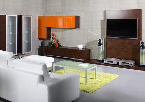 Obývací pokoj - designová dýha